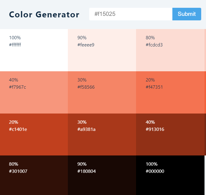 Color Generator