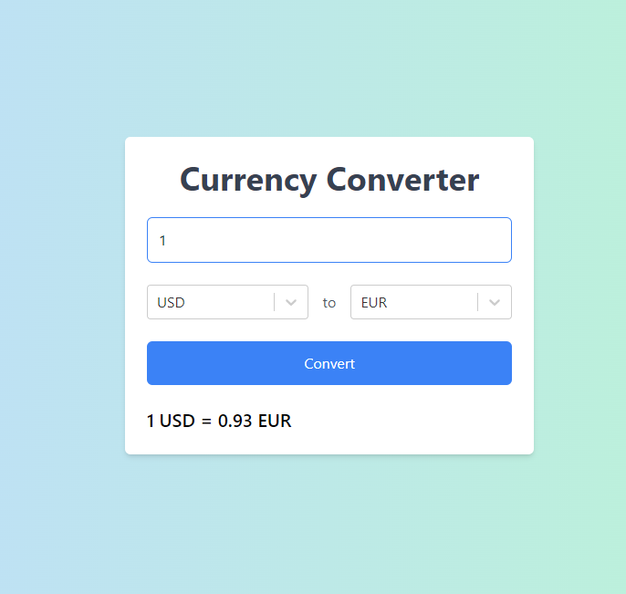 Currency Converter