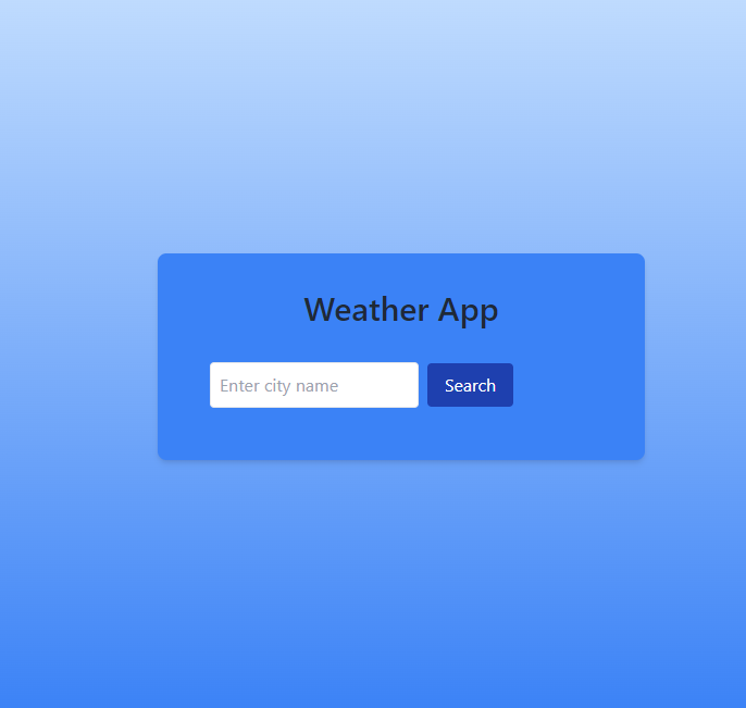 Weather App